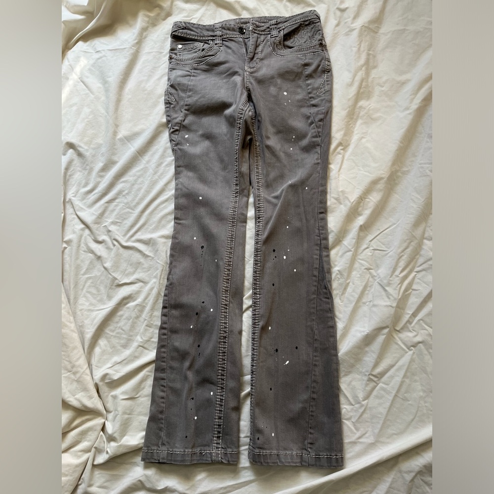 Ninth Hall Signal Stacked Flared Jeans SZ 30